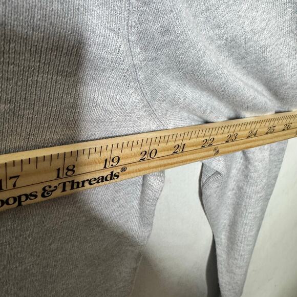 Chico’s 3 XL Gray Cowl Neck‎ Sweater Top Coolmax Cotton Blend Long Sleeve Cozy - Picture 7 of 9